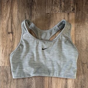 Nike Women's Heathered Gray Sports Bra